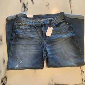 NWT plus size Judy Blue boyfriend jeans